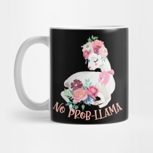 No Prob-Llama - Cute Alpaca Mug